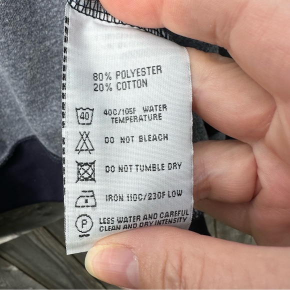 HUMMEL Classic Bee Zip Track Jacket Navy Blue Logo Soccer Futbol Men's Small - Picture 8 of 11